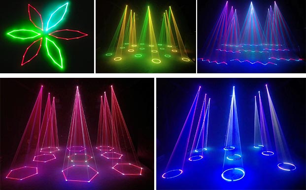 LY-KD001 500 mw RGB Full Color Animation Laser Light