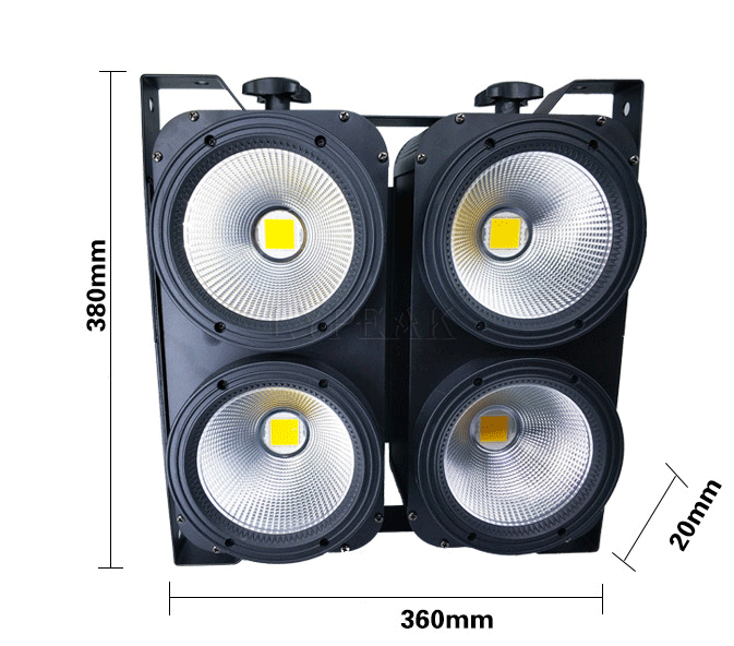 4 Eye 4x100w Cob Led  Blinder Light