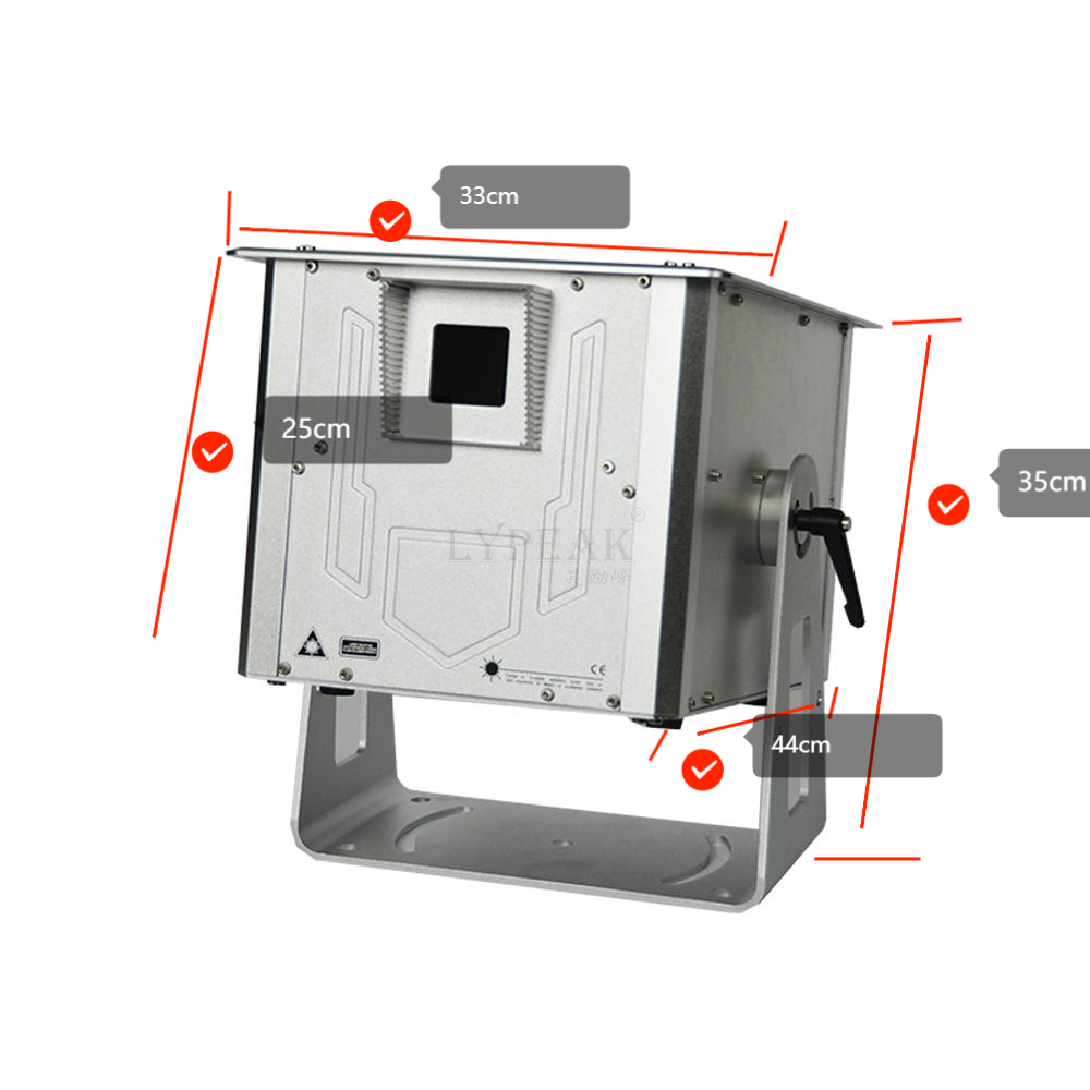 outdoor  20W/30W full color  laser with FB4